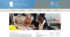 Desktop Screenshot of humboldtschule-hg.de
